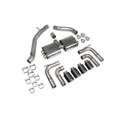 Cat back sans intermédiaire (non valvé) Scorpion pour Audi S3 Saloon 8V