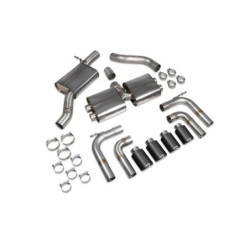 Cat back sans intermédiaire (non valvé) Scorpion pour Audi S3 Saloon 8V