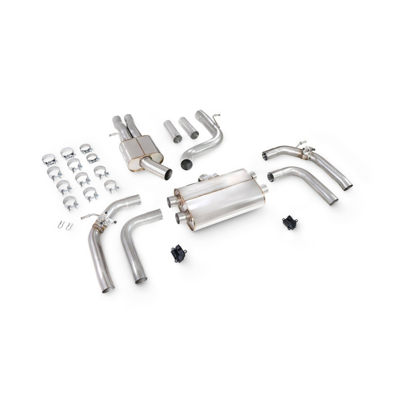 Cat back sans intermédiaire (valvé) Scorpion pour Audi RS3 8Y Saloon