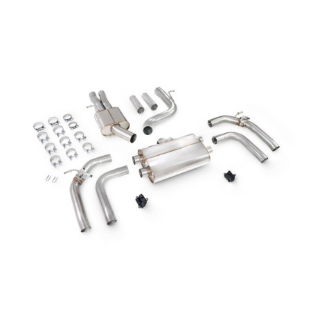 Cat back sans intermédiaire (valvé) Scorpion pour Audi RS3 8Y Saloon