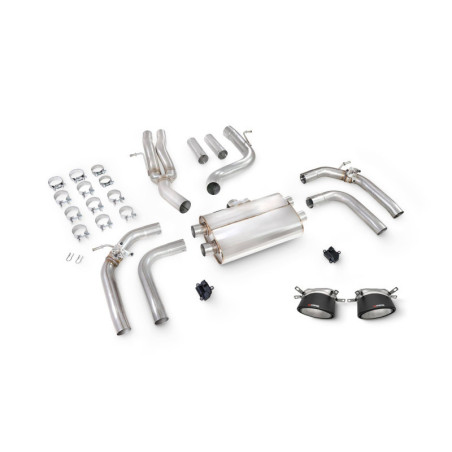 Cat back sans intermédiaire (valvé) Scorpion pour Audi RS3 8Y Saloon