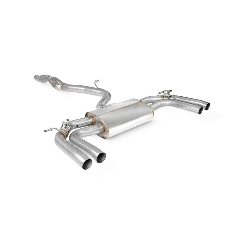 Cat back sans intermédiaire (valvé) Scorpion pour Audi RS3 8Y Saloon
