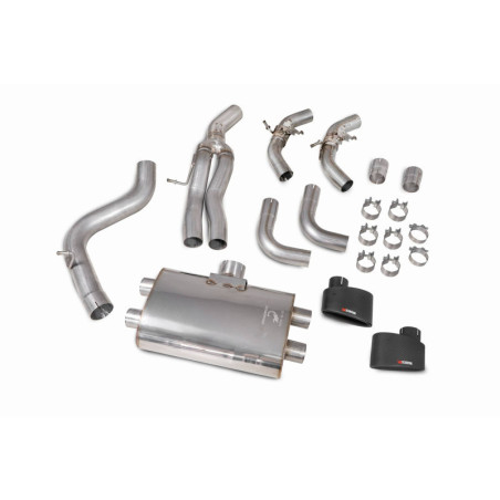 Cat back sans intermédiaire (valvé) Scorpion pour Audi RS3 Saloon 8V