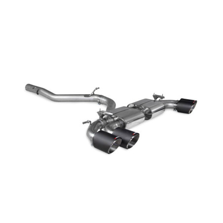 Cat back sans intermédiaire (valvé) Scorpion pour Audi S3 8Y Sportback