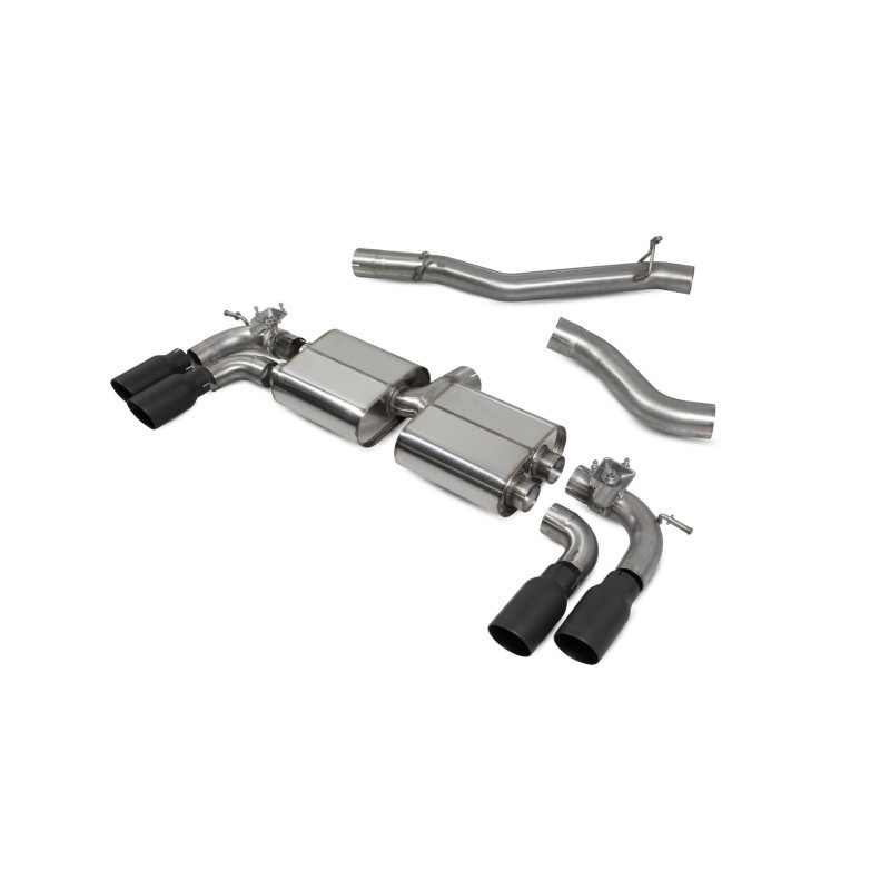 Cat back sans intermédiaire (valvé) Scorpion pour Volkswagen Golf R MK8 (FAP)