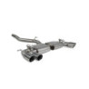 Cat back sans intermédiaire (valvé) Scorpion pour Volkswagen Golf R MK8 (FAP)