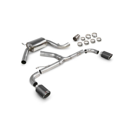 Cat back sans intermédiaire Predator Scorpion pour Volkswagen Golf Mk6 Gti 2.0 Tsi & Edition 35