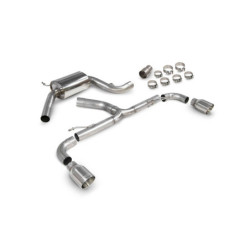 Cat back sans intermédiaire Predator Scorpion pour Volkswagen Golf Mk6 Gti 2.0 Tsi & Edition 35