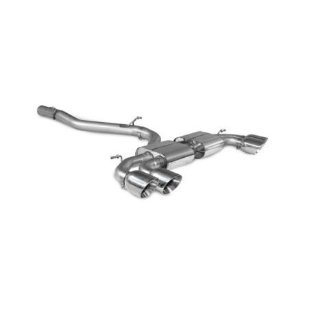 Cat back sans intermédiaire Scorpion pour Audi S3 8Y Sportback