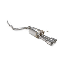 Cat back sans intermédiaire Scorpion pour Ford Fiesta Ecoboost 1.0T