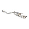 Cat back sans intermédiaire Scorpion pour Ford Fiesta Ecoboost 1.0T