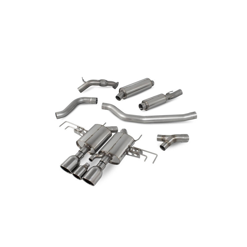 Cat back sans intermédiaire Scorpion pour Honda Civic Type R FK8