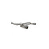 Cat back sans intermédiaire avec valves TT MK3 2.0 TFSi Quattro