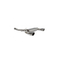 Cat back sans intermédiaire sans valve TT MK3 2.0 TFSi Quattro