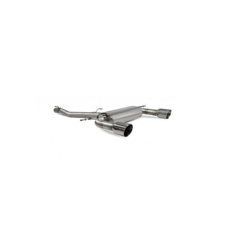 Cat back sans intermédiaire sans valve TT MK3 2.0 TFSi Quattro