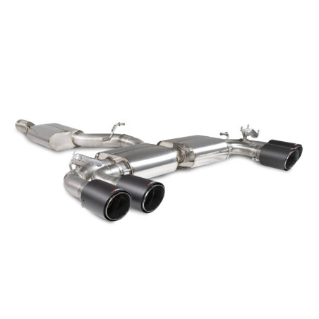 Cat back sans intermédiaires (valvée) Scorpion pour CUPRA Formentor 2.0 TSI 4Drive 310