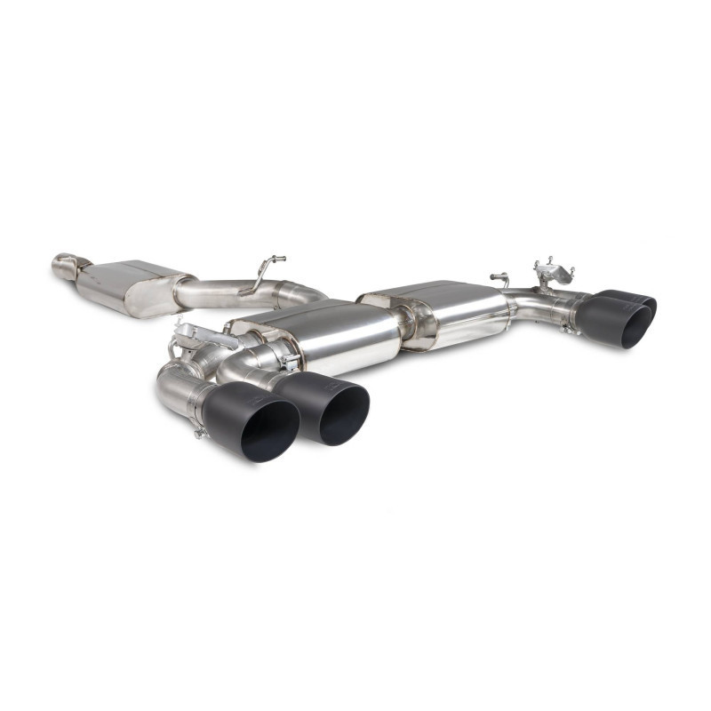 Cat back sans intermédiaires (valvée) Scorpion pour CUPRA Formentor 2.0 TSI 4Drive 310
