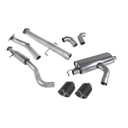 Cat back "GPF back" avec intermédiaire Scorpion pour Toyota GR Yaris & Circuit Pack