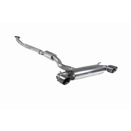 Cat back "GPF back" avec intermédiaire Scorpion pour Toyota GR Yaris & Circuit Pack