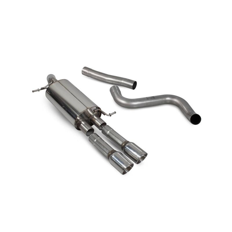 Demi ligne non valvé Scorpion pour Ford Fiesta ST MK8.5