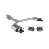Demi ligne sans intermédiaire & embouts Scorpion pour Audi RS7 C7