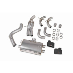 Demi ligne sans intermédiaire (valvée) Scorpion pour Audi TTRS MK3 Coupe (FAP)