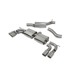 Demi ligne Scorpion pour S3 2.0 TFSI quattro 3portes / Sportback 8V/8V.2 (Non FAP)