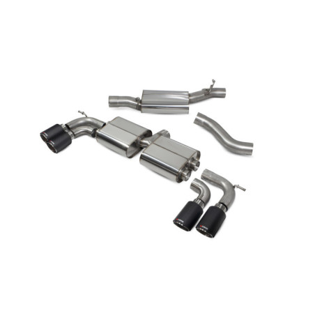 Demi ligne Scorpion pour S3 2.0 TFSI quattro 3portes/Sportback 8V/8V.2 (Non FAP)