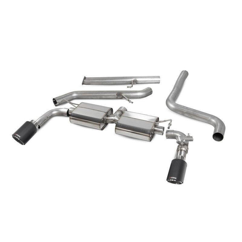 Demi ligne sans intermédiaire (valvée) Scorpion pour Hyundai i30N Performance (FAP)