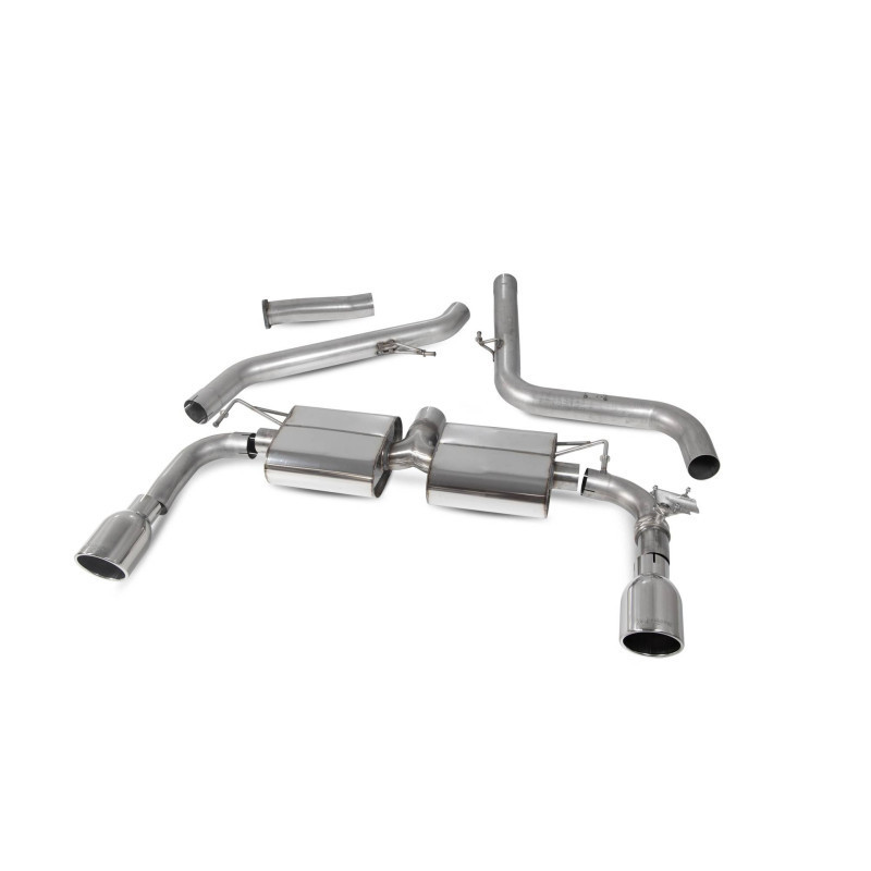 Demi ligne sans intermédiaire (valvée) Scorpion pour Hyundai i30N Performance (FAP)