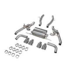 Demi ligne avec valves Scorpion pour BMW X3 M (& Compétition)