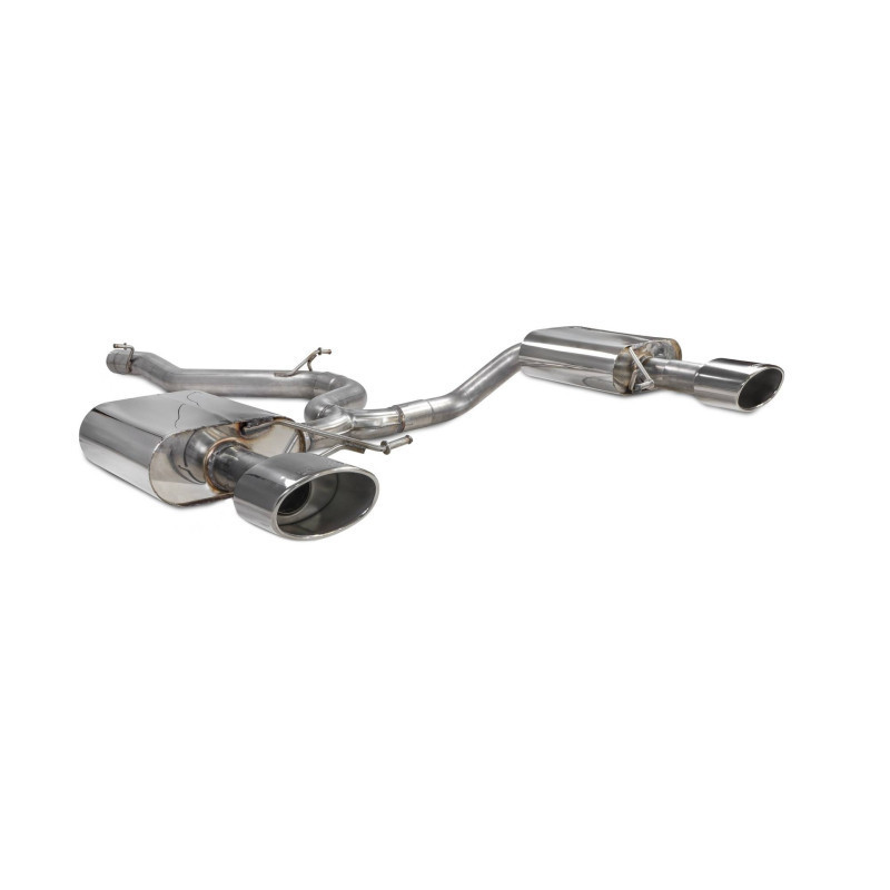 Demi ligne sans intermédiaire Scorpion pour Seat Leon Cupra ST 300 4Drive