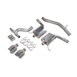 Demi ligne sans intermédiaire Scorpion pour Seat Leon Cupra ST 300 4Drive