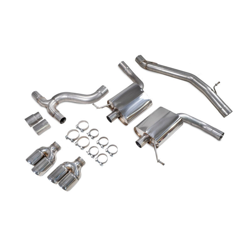 Demi ligne sans intermédiaire Scorpion pour Seat Leon Cupra ST 300 4Drive