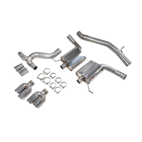 Demi ligne sans intermédiaire Scorpion pour Seat Leon Cupra ST 300 4Drive