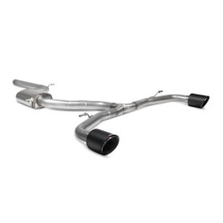 Demi ligne sans intermédiaire Scorpion pour Volkswagen Golf MK8 GTi