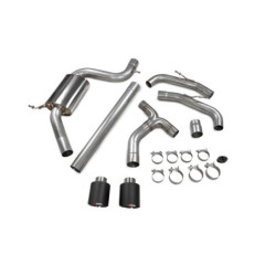 Demi ligne sans intermédiaire Scorpion pour Volkswagen Golf MK8 GTi Clubsport
