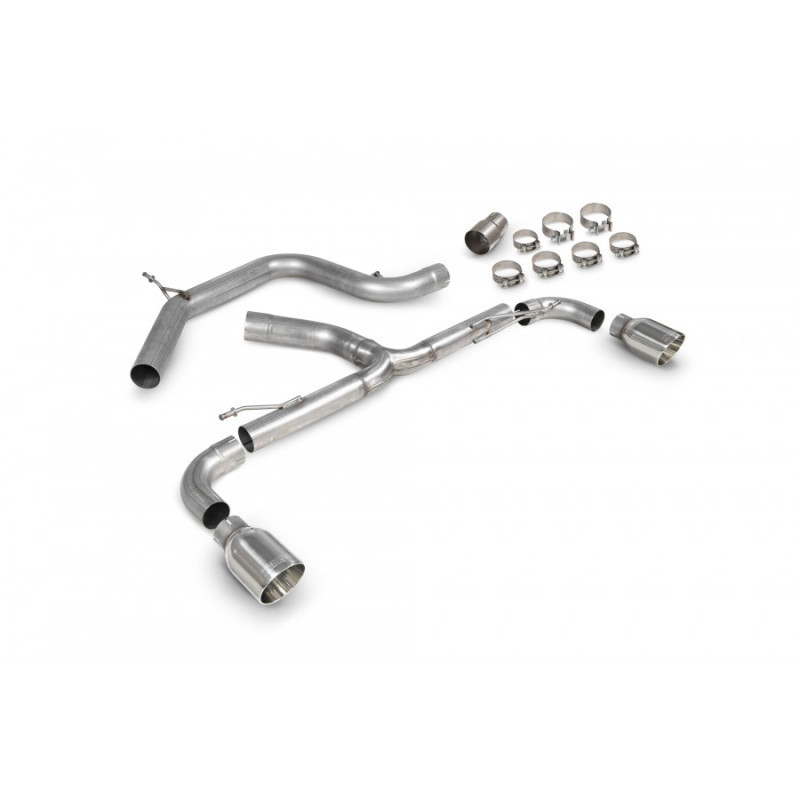 Demi ligne "Predator" Scorpion pour Golf 6 GTI 2.0 Tsi & Edition 35