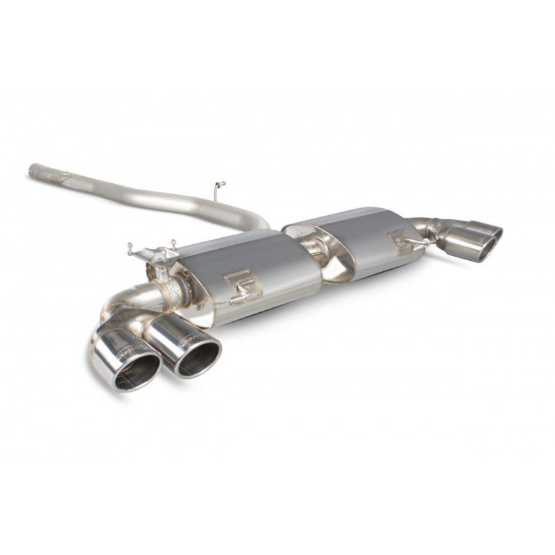 Demi ligne / Cat back Scorpion AUDI S1 2.0 TFSi Quattro