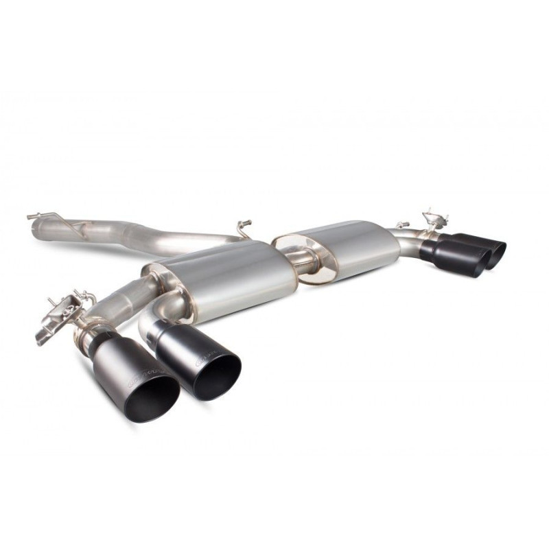 Demi ligne / Cat back Scorpion AUDI S3 2.0T 8V 3 portes & Sportback SAUS108C