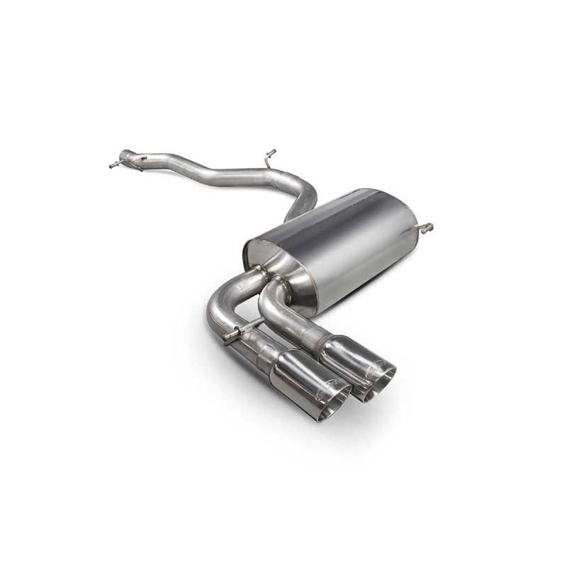 Demi ligne / Cat back Scorpion AUDI S3 8P
