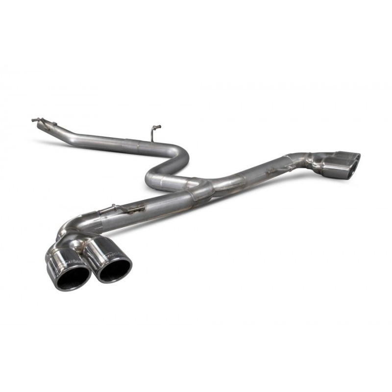 Demi ligne / Cat back Scorpion AUDI TT Mk2 2.0 Tdi Quattro (Sauf Cabriolet)