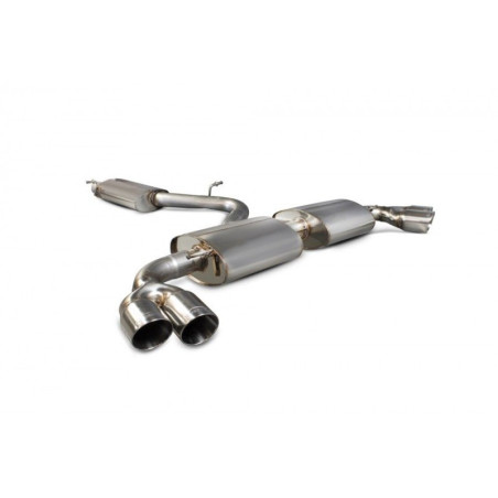 Demi ligne / Cat back Scorpion AUDI TT Mk2 3.2 V6 ou TTS