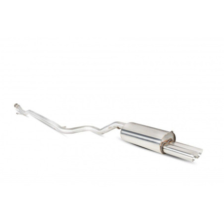 Demi ligne / Cat back Scorpion CITROEN DS3 Racing & 1.6 T