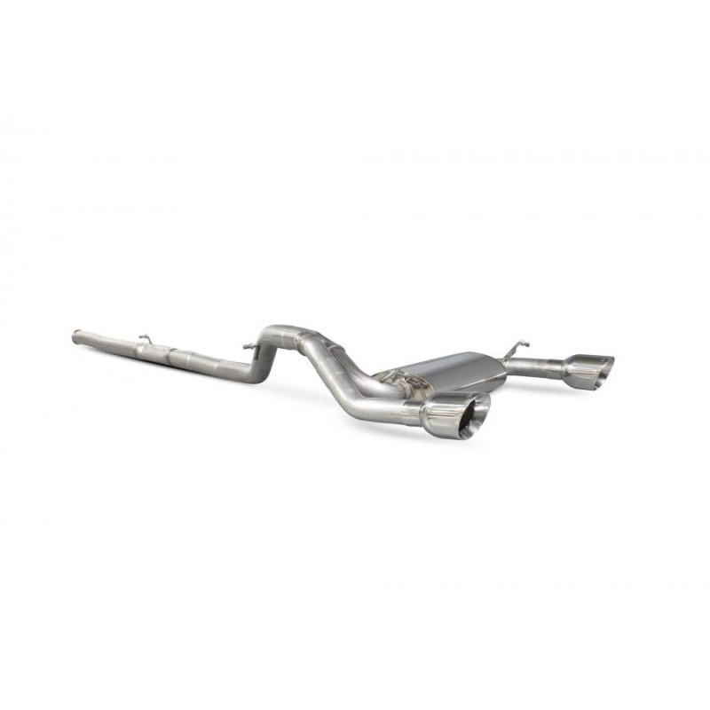 Demi ligne / Cat back Scorpion FORD Focus 3 RS