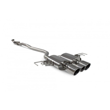 Demi ligne / Cat back Scorpion Honda Civic Type R FK8