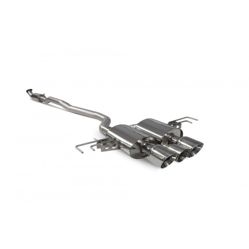 Demi ligne / Cat back Scorpion Honda Civic Type R FK8