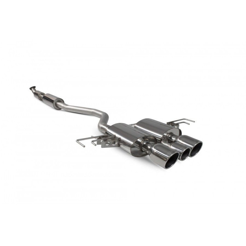 Demi ligne / Cat back Scorpion Honda Civic Type R FK8