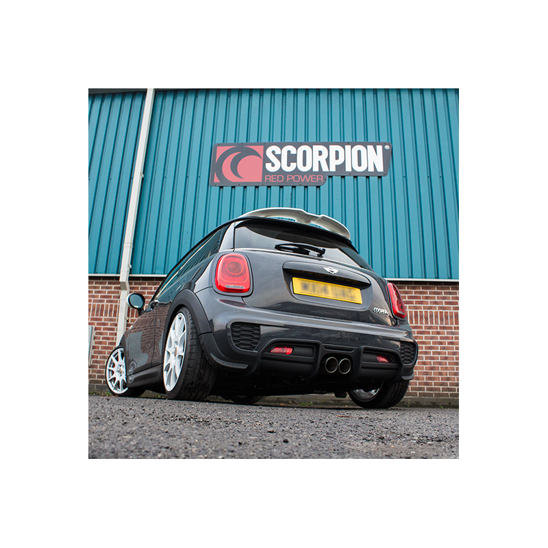 Demi ligne / Cat back Scorpion MINI Cooper S F56
