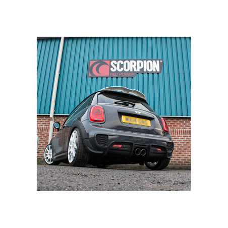 Demi ligne / Cat back Scorpion MINI Cooper S F56